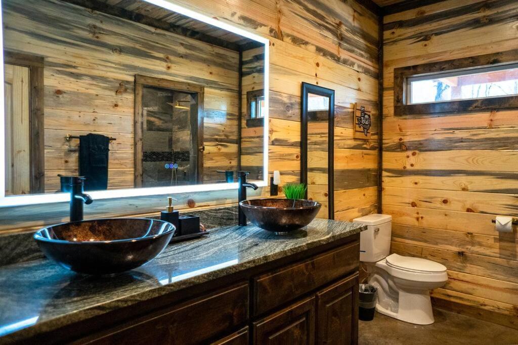 The Big Tex Luxury Cabin Is Epic Broken Bow Extérieur photo